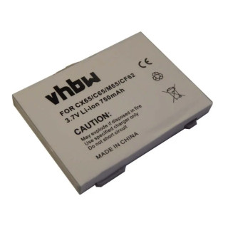 Akkumulátor Siemens C65/CX65/CX70/S65/M65, 750 mAh