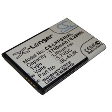 Akkumulátor LG Optimus L40 / D160 / K2 / P940 / Prada 3.0, 1700 mAh