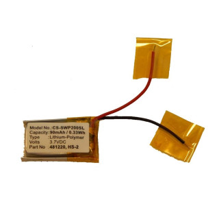 Akkumulátor Sony PlayStation 3D szemüveghez / WEP-200, 90 mAh