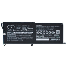 Akkumulátor HP Pro X2 612 G1, táblagéphez, 3800 mAh