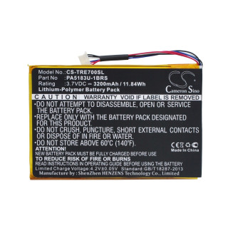 Akkumulátor Toshiba Excite Go Mini 7, 3200 mAh