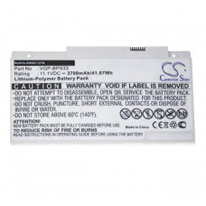 Akkumulátor Sony Vaio VGP-BPS33, 3700 mAh