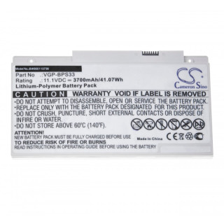 Akkumulátor Sony Vaio VGP-BPS33, 3700 mAh