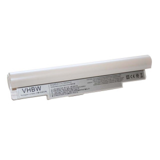 Akkumulátor Samsung NC10 / NC20 / N120 / N140, fehér, 6600 mAh