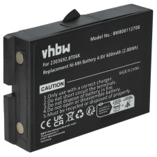 Akkumulátor Danfoss T71 / T72, 2303692, 600 mAh Akkumulátor Danfoss T71 / T72, 2303692, 600 mAh