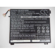 Akkumulátor Acer Aspire One CloudBookhoz, 4700 mAh