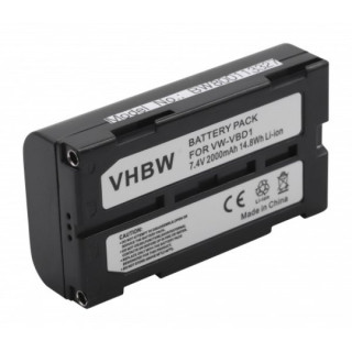 VW-VBD1 / BN-V812 akkumulátor Panasonic AG-EZ1 / NV-DA1EN / PV-DV700, 2000 mAh