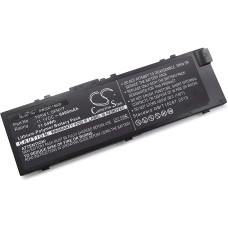 Dell Precision akkumulátor 17 7710 / 15 7510, 6400 mAh