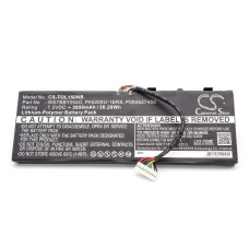 Akkumulátor Toshiba Satellite L10T / L10W / L15W, 3650 mAh