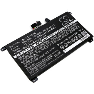 Akkumulátor Lenovo Thinkpad T570 / T580 / P51S / P52S, belső, 2050 mAh