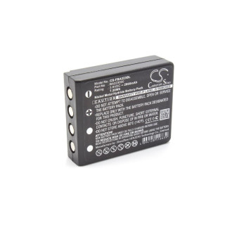 Akkumulátor HBC Radiomatic BA223031 / BA223001, fekete,  2000 mAh