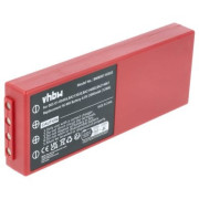 Akkumulátor HBC Radiomatic BA210040 / BA211060, piros,  2000 mAh