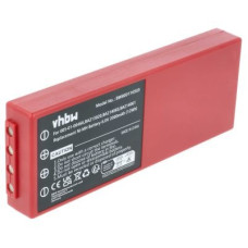 Akkumulátor HBC Radiomatic BA210040 / BA211060, piros,  2000 mAh