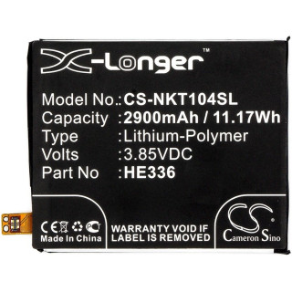 Akkumulátor Nokia 5, 2900 mAh