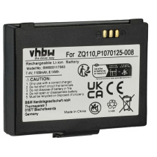 Akkumulátor Bixolon SPP-R200 / Zebra ZQ110, 7,4 V, 1100 mAh