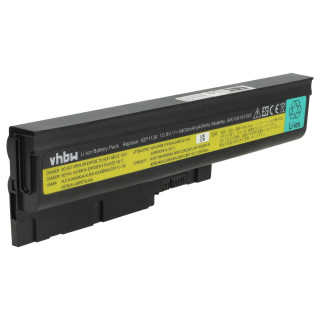 Akkumulátor Lenovo Thinkpad R61 / T61 / R61e, 14" szélesvásznú, 10,8 V, 4400 mAh