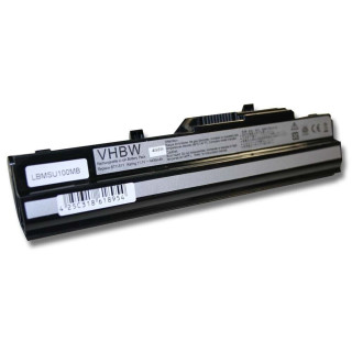 Akkumulátor Medion Akoya E1210 / MSI Wind U100 / LG X110, fekete, 4400 mAh