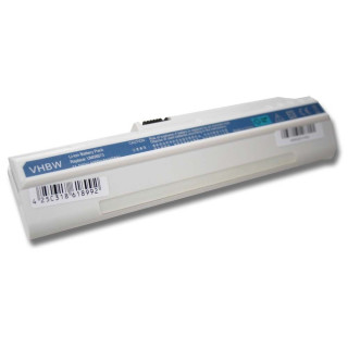 Akkumulátor Acer Aspire One A110 / A150 / D150 / D250, fehér, 4400 mAh