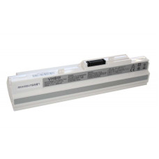 Akkumulátor Medion Akoya E1210 / MSI Wind U100 / LG X110, fehér, 6600 mAh