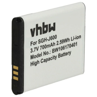 Akkumulátor Samsung SGH-J600 / SGH-L600 / SGH-M600, 700 mAh Akkumulátor Samsung SGH-J600 / SGH-L600 / SGH-M600, 700 mAh