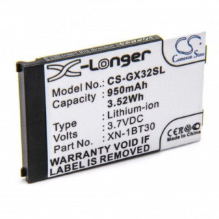 Akkumulátor Sharp GX15 / GX17 / GX25, 950 mAh
