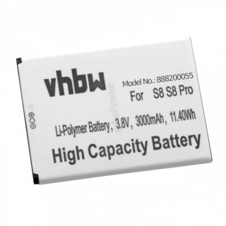 Akkumulátor Ulefone S8 / S8 Pro, 3000 mAh