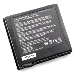 Akkumulátor Asus G55 / G55V / G55VM, 5200 mAh
