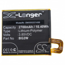 Akkumulátor Google Pixel 2B / Pixel 2 Musik telefonhoz, 2700 mAh