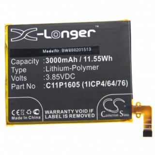 Asus ZenFone 3 Deluxe / ZS550ML, C11P1605, 3000 mAh akkumulátor