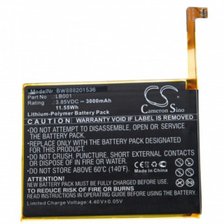 Akkumulátor Lenovo K320T, 3000 mAh