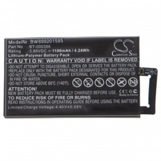 Akkumulátor Zebra EC30, 1100 mAh