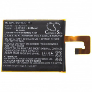 Akkumulátor Lenovo Tab E7 / TB-7104F, 2650 mAh