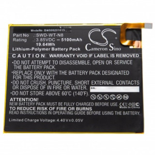 Samsung Galaxy Tab A 8.0 (2019) / SM-T290, 5100 mAh akkumulátor