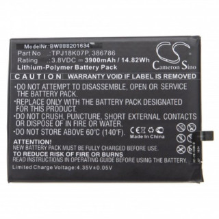 Akkumulátor Wiko View3 Pro, 3900 mAh