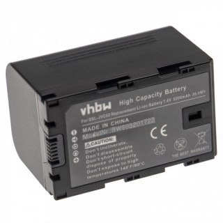 SSL-JVC50 akkumulátor JVC GY-HM200 / GY-HM600 / GY-HMQ10, 5200 mAh