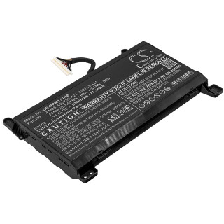 Akkumulátor HP Omen 17-AN, 16 tűs csatlakozó, FM08XL, 5300 mAh