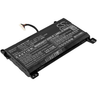 Akkumulátor HP Omen 17-AN, 12 tűs csatlakozó, FM08XL, 5300 mAh