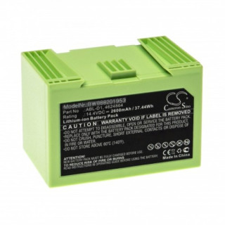 Akkumulátor iRobot Roomba E5 / E6 / I3 / I7 / I8, Li-Ion, 2600 mAh