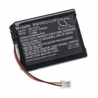 Akkumulátor Sony PlayStation 3 vezeték nélküli billentyűzethez / CECHZK1UC / CECHZK1JP, 570 mAh