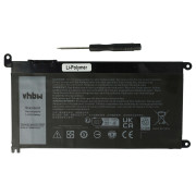 Akkumulátor Dell Inspiron 5378 / Latitude 3490, WDX0R, 3650 mAh Akkumulátor Dell Inspiron 5378 / Latitude 3490, WDX0R, 3650 mAh