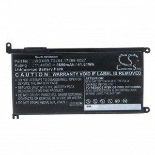 Akkumulátor Dell Inspiron 5378 / Latitude 3490, WDX0R, 3650 mAh