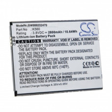 Akkumulátor Wiko W-K560 / Y61, 2800 mAh