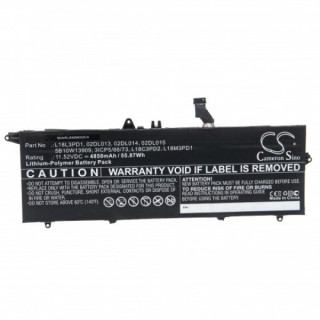 Akkumulátor Lenovo ThinkPad T490S / T495S, 4850 mAh