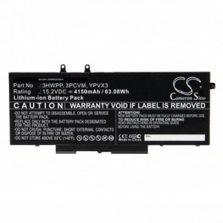 Akkumulátor Dell Latitude 14 5410 / Latitude 15 5510, 4150 mAh