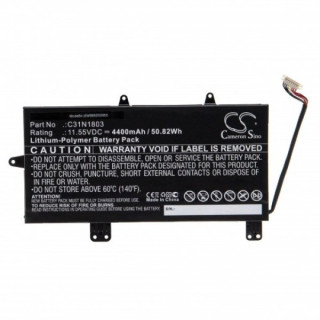 Akkumulátor Asus UX450FD / UX480FD, C31N1803, 11,55 V, 4400 mAh