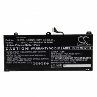 Akkumulátor – HP Chromebook X360 14-B, 4750 mAh