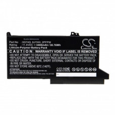 Akkumulátor Dell Latitude 12 7280 / 12 7480 / 12 5300, 3400 mAh Akkumulátor Dell Latitude 12 7280 / 12 7480 / 12 5300, 3400 mAh