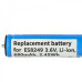 Akkumulátor Panasonic EH-HE93 / ER-GB40 / ES-GA20, 680 mAh