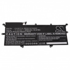 Asus ZenBook Flip 14 UX461, C31N1714, 4850 mAh akkumulátor Asus ZenBook Flip 14 UX461, C31N1714, 4850 mAh akkumulátor