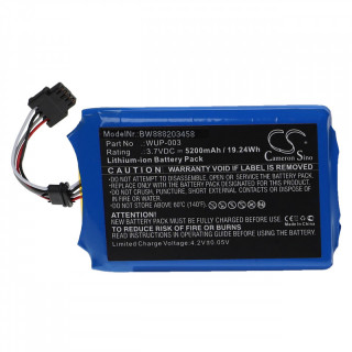 Akkumulátor Nintendo Wii U Gamepadhoz, WUP-003, 5200 mAh